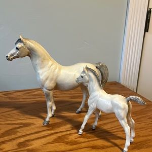 Breyer Arabian horses.